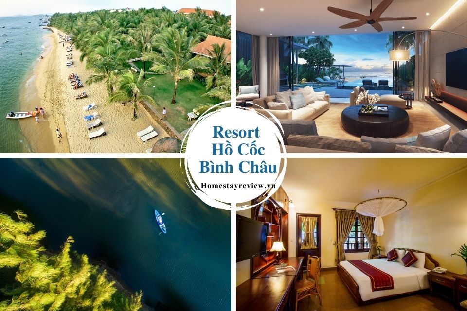 Top 8 Resort Hồ Cốc Bình Châu giá rẻ view đẹp gần biển đáng nghỉ dưỡng