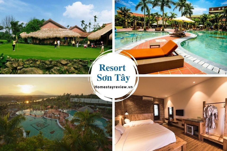 Top 5 Resort Sơn Tây giá rẻ view đẹp có hồ bơi không gian làm BBQ