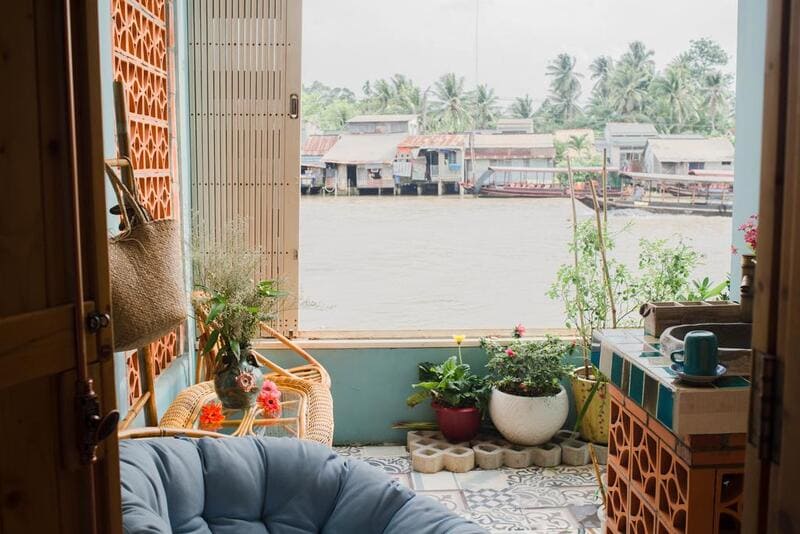 Top 10 Homestay Tiền Giang Mỹ Tho giá rẻ đẹp view sông nước miền Tây