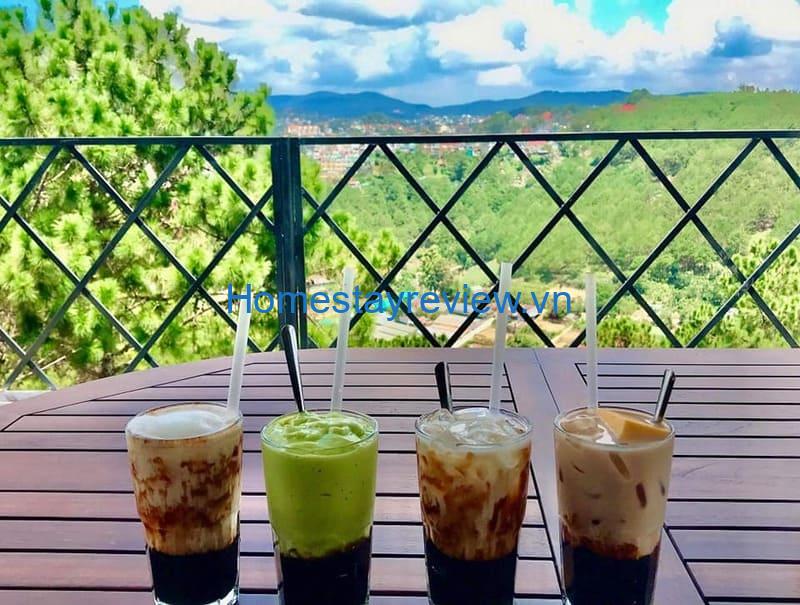 Windy Hill Coffee & Homestay: View thung lũng rừng thông bạt ngàn